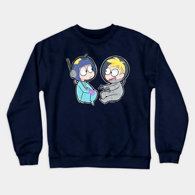 Spacemen Crewneck Sweatshirt by iamprikle